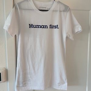 Human First size small tee